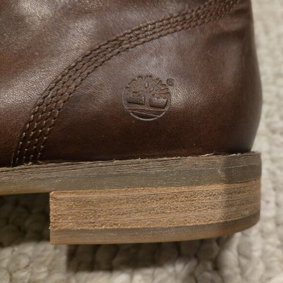Timberland Savin Hill Mid Zip Boots Ankle Women's Lace Up Boots 8563A size 9/40 - Picture 1 of 9